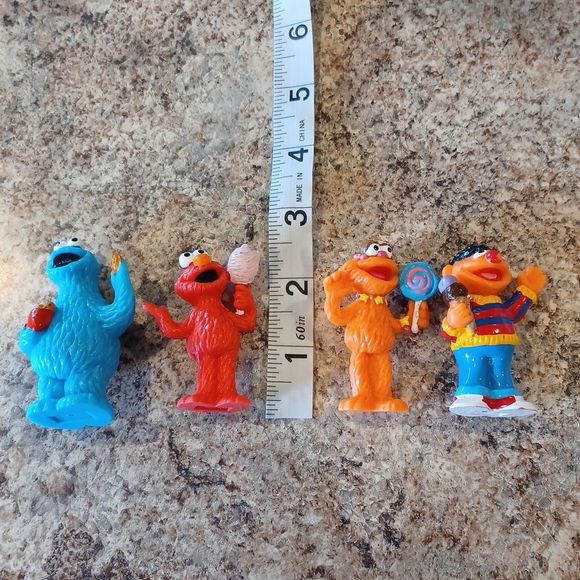 Vintage SESAME STREET JHP Characters Cake Toppers - Picture 5 of 16
